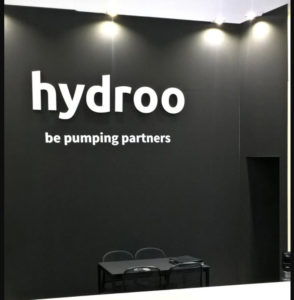 IFAT 2018 hydroo Messestand